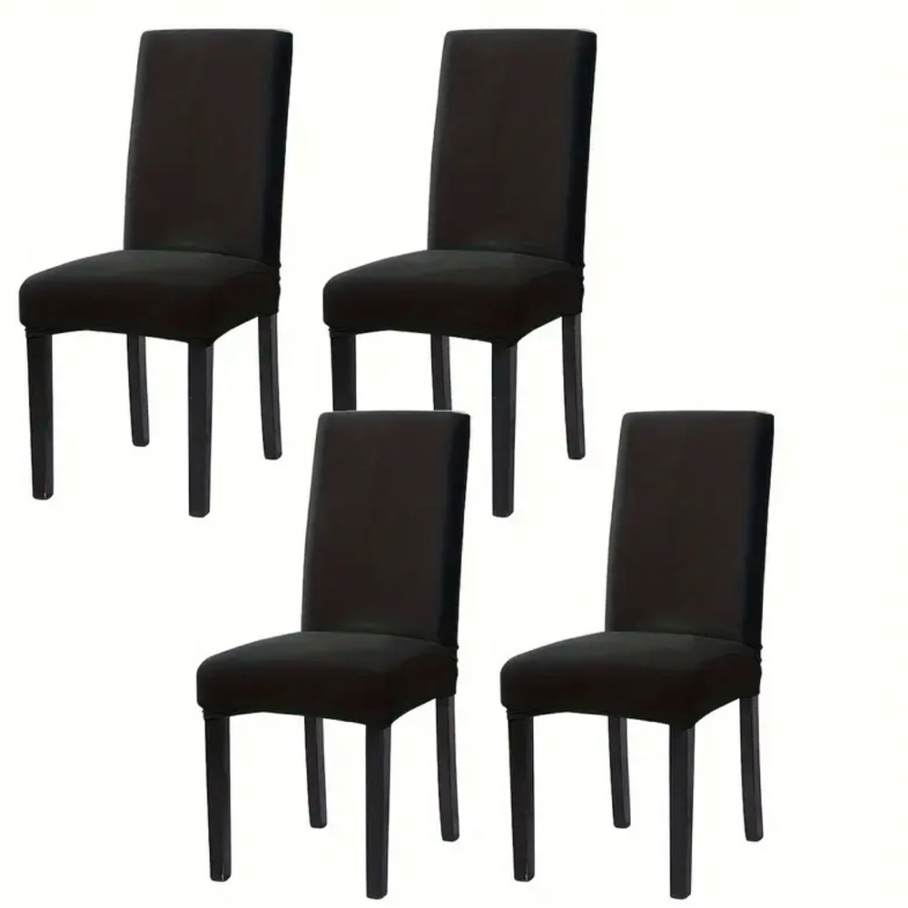 Elegant Black Dining Chair Set